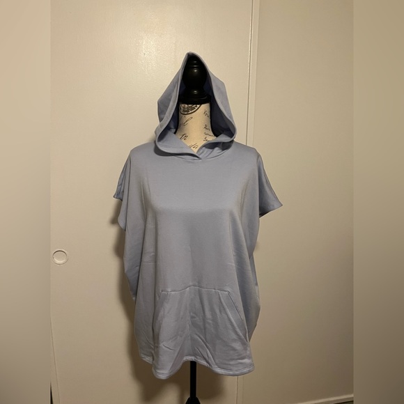 Eileen Fisher Tops - Eileen Fisher Summer Fleece Hoodie